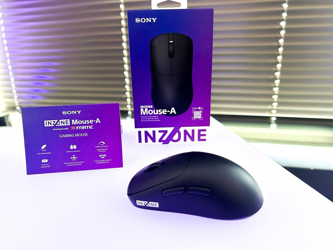 [19/08/2025] Die Inzone Mouse-A wiegt nur 48 Gramm.
