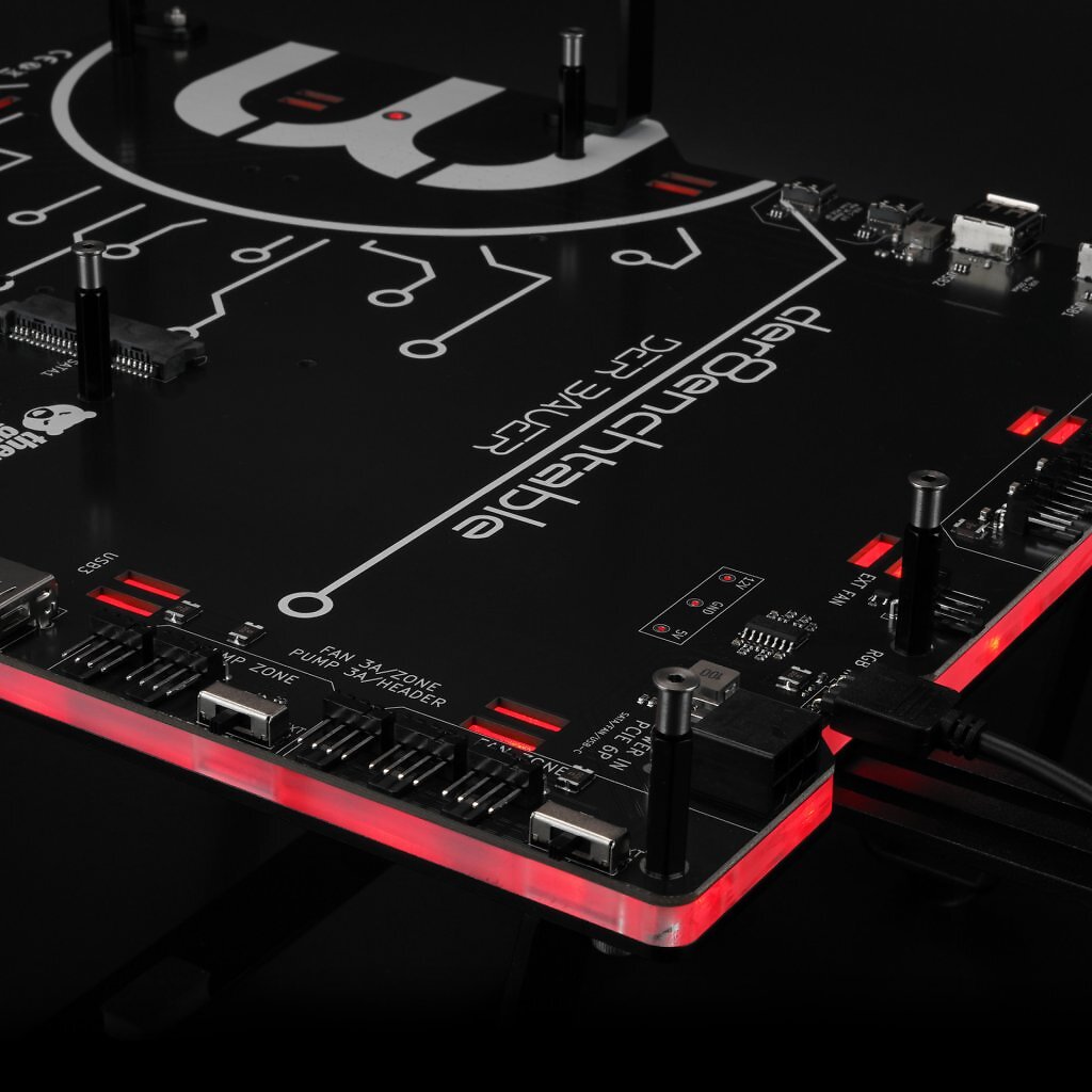 [09/08/2025] Intelligenter Benchtable: Thermal Grizzly bringt Der8enchtable - mit integriertem PCB