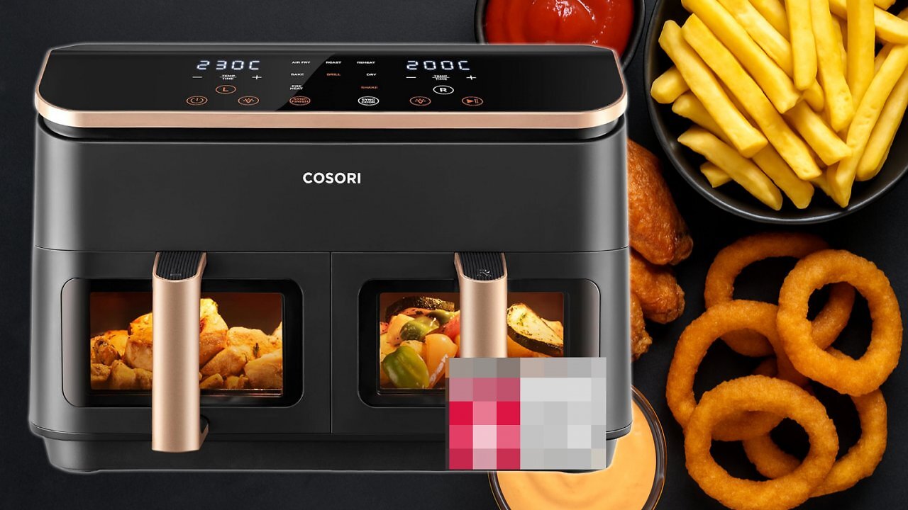 [13/08/2025] Testsieger jetzt 100 € günstiger: Amazon fegt Dual-Zone-Heißluftfritteuse zum Bestpreis raus