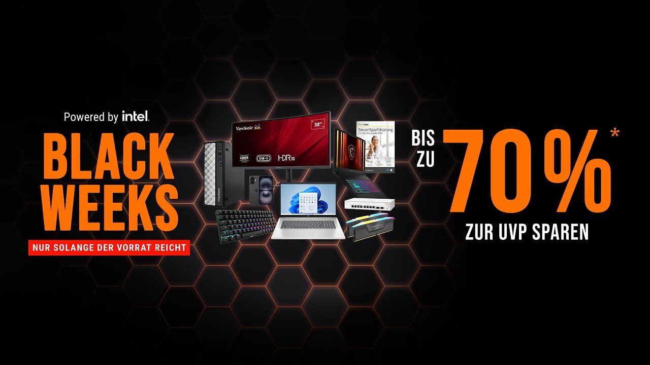 [10/09/2025] NBB notebooksbilliger.de Black Weeks: Bis zu 70 % Rabatt auf Aktionsprodukte