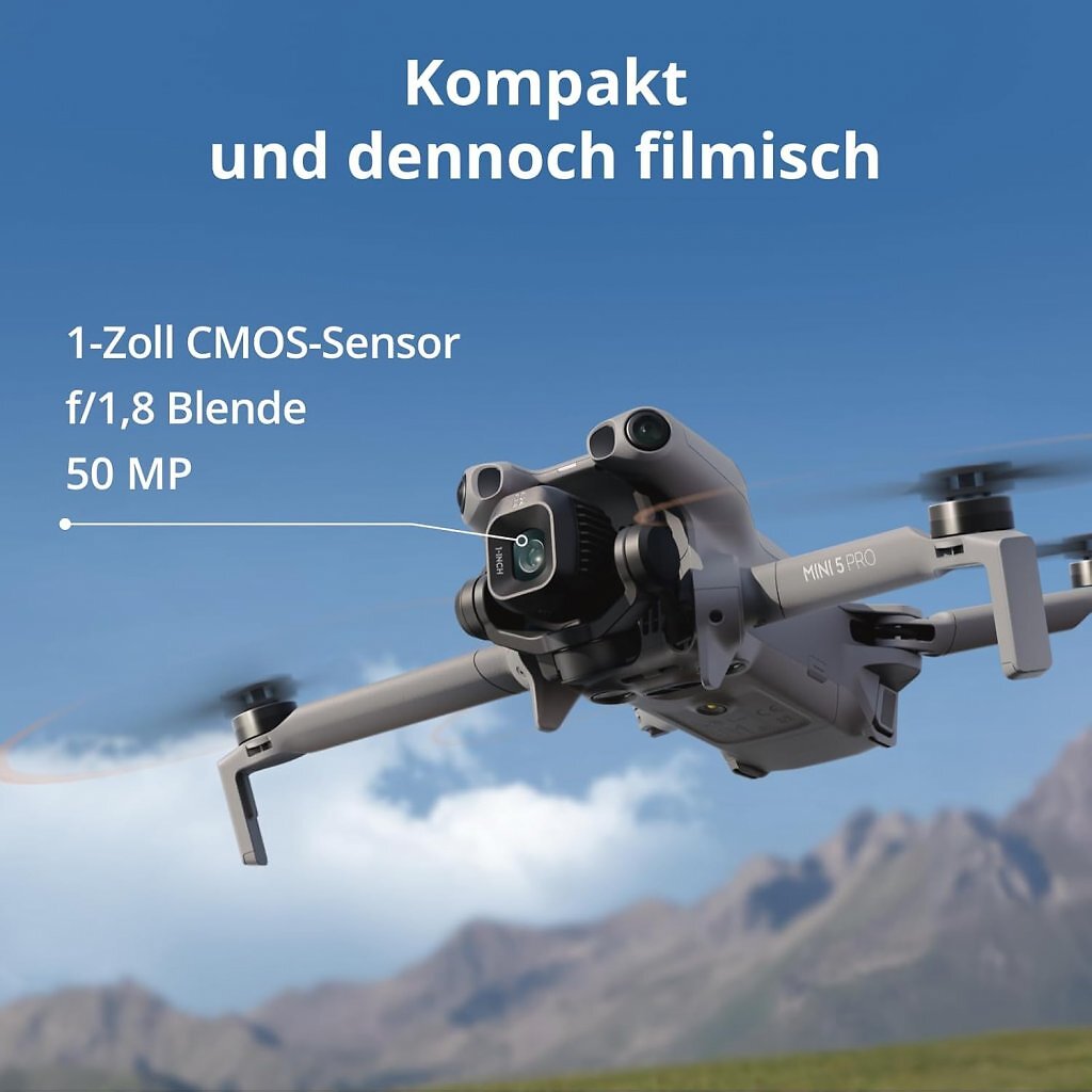 DJI Mini 5 Pro: Neue 4K-HDR-Kameradrohne jetzt erhältlich - Top-Rabatte bis 120€ mitnehmen beim Vorgänger Mini 4 Pro