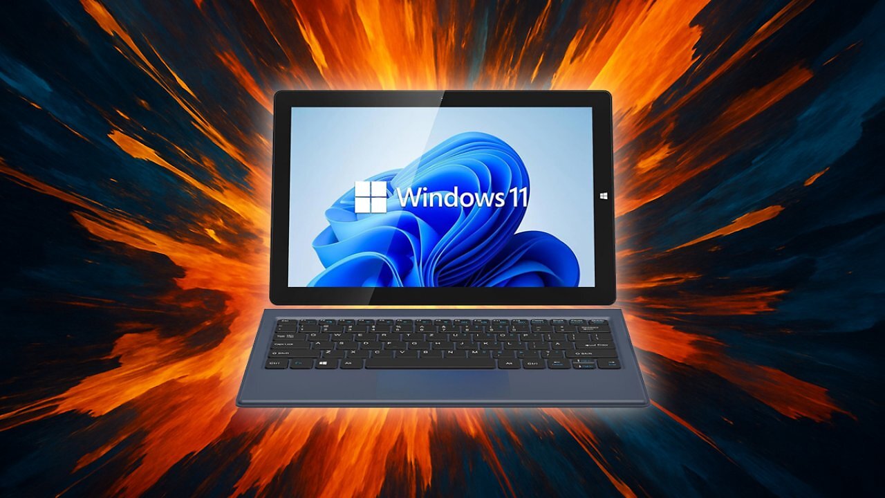 [23/09/2025] AWOW 10.1'' Tablet PC W-11 mit Gen12 N100, 12 GB LPDDR5, 256 GB UFS, Touchscreen und Abnehmbarer Deutscher QWERTZ-Tastatur - 2-in-1 Mini Laptop(Kein Stift) Amazon Angebot