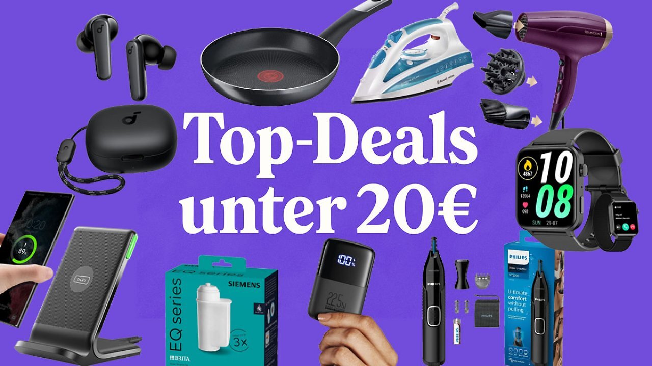 Amazon ärgert Temu und packt Riesenrabatte aus: Diese 40 Highlights kosten jetzt keine 20 Euro