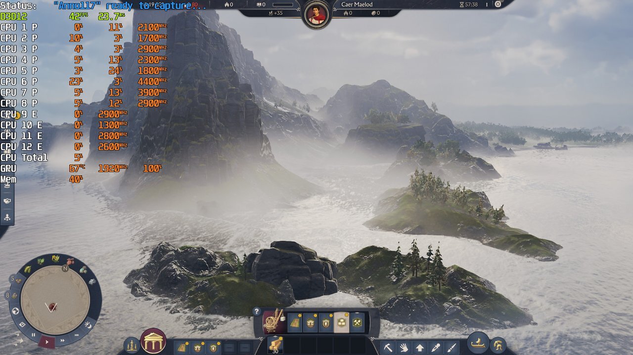 [02/09/2025] Auf einer GTX 1660 erreicht Anno 117 im „Low“-Preset nur knapp über 40 Fps.