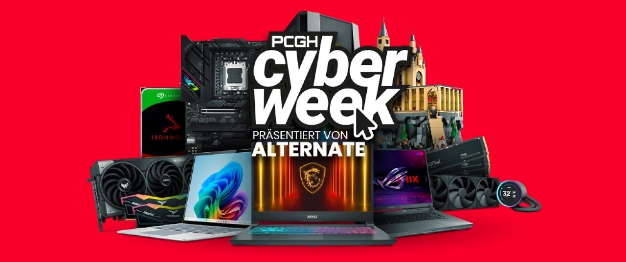 [25/09/2025] Die dritte PCGH Cyber Week 2025 läuft: Bis 10. Oktober massive Rabatte sichern!