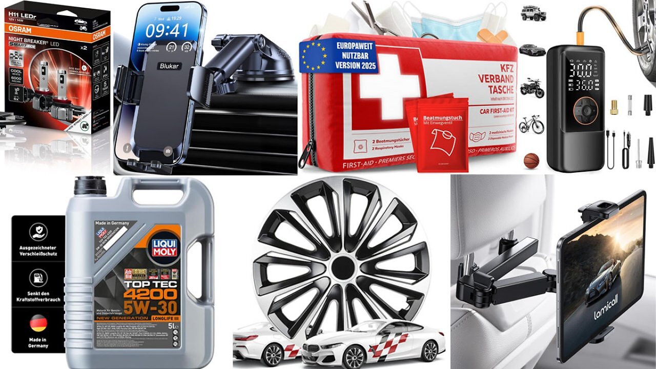 Amazon attackiert Autodoc: Befristete Deals für KFZ-Zubehör & Gadgets ab 5€ - das sind die 50 besten Angebote