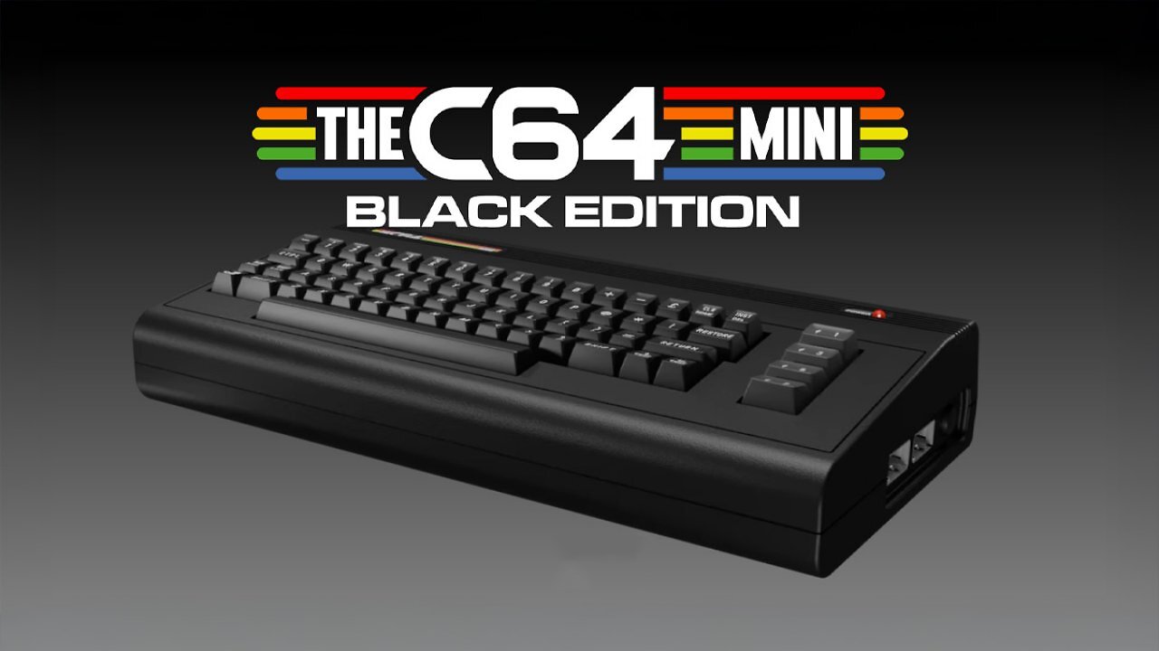 [15/09/2025] Back in Black: Der C64 Heimcomputer feiert sein Comeback mit neuen Spielen in Schwarz