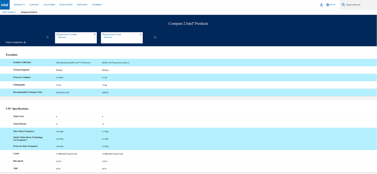 [12/09/2025] Core i5-110