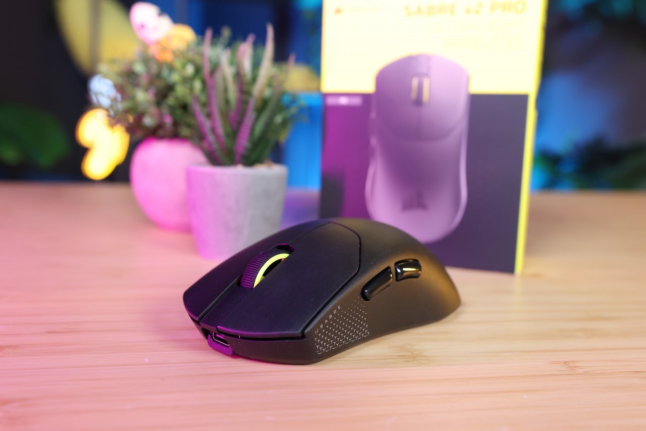 [18/09/2025] Corsair Sabre V2 Pro im Test: Details zur Gehäuseform, Bild 4