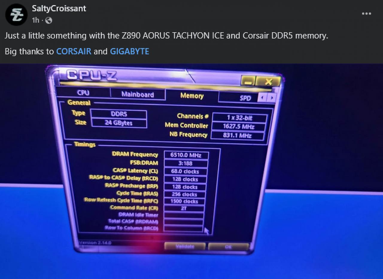 [23/09/2025] DDR5-13020