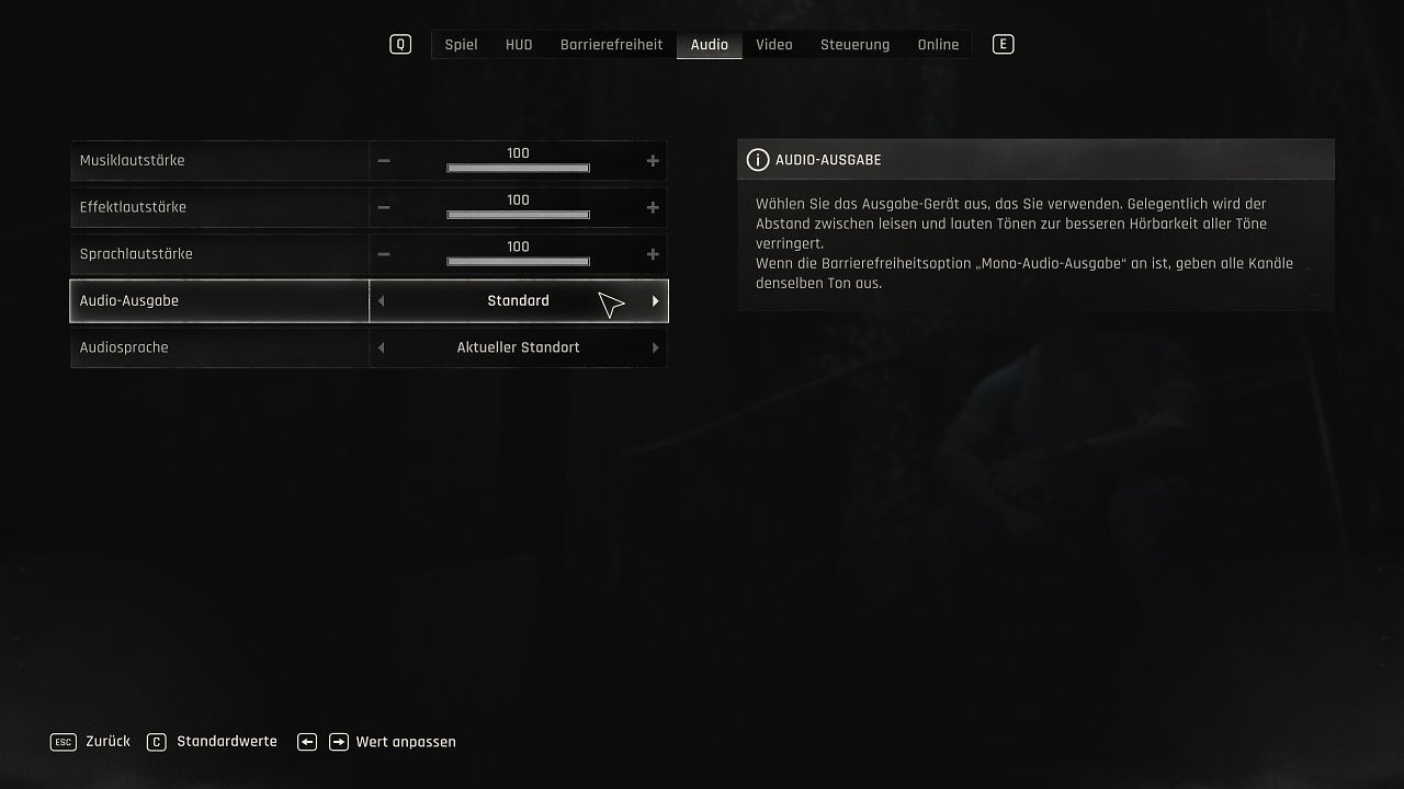 Dying Light The Beast - Menu -v1.10c kein RT - 06 - Audio