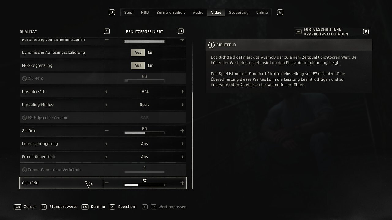 Dying Light The Beast - Menu -v1.10c kein RT - 08b - Erweitert II