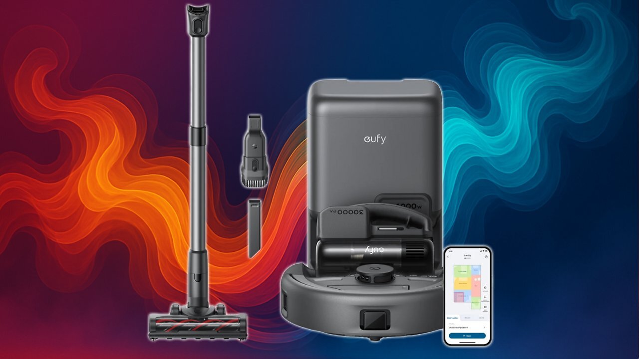 [10/09/2025] Völlig irre! Der Eufy E20 wechselt vom Akku-Staubsauger zum Saugroboter – jetzt 49 % günstiger bei Amazon