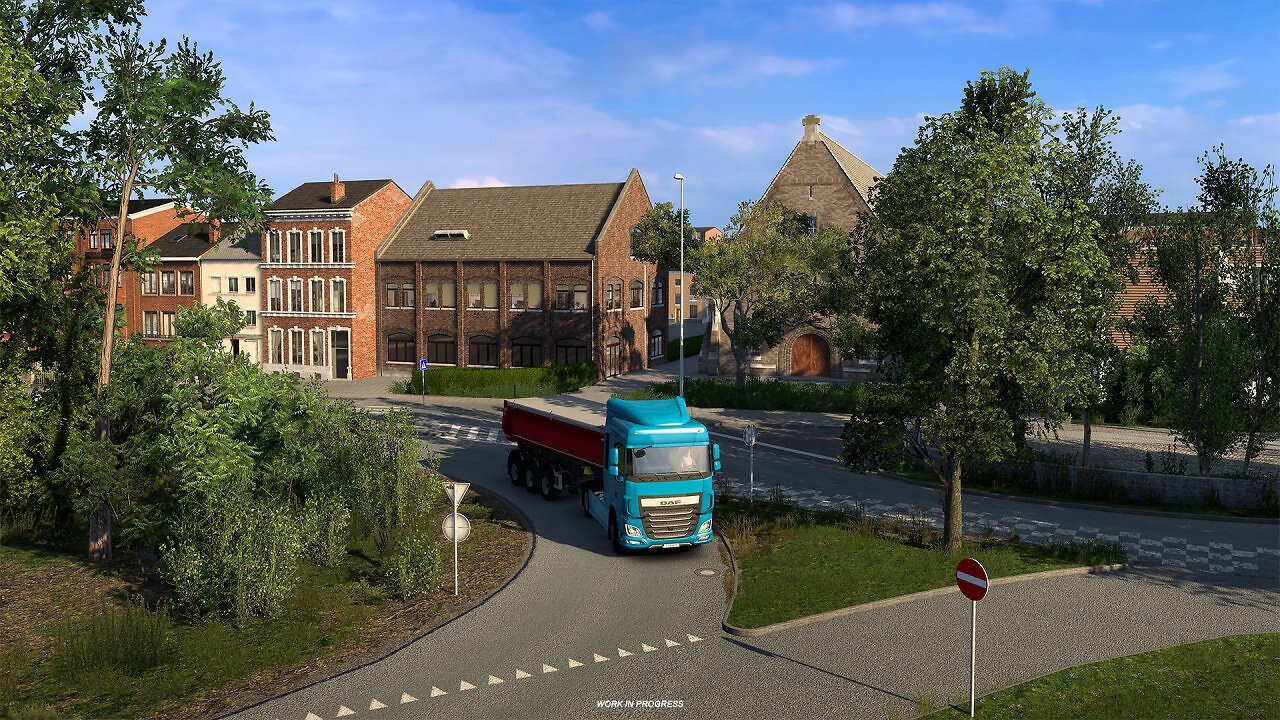 [05/09/2025] Im Zuge des Benelux-Reworks des Euro Truck Simulators 2 wird auch die sogenannte Hauptstadt Europas, Brüssel, überarbeitet.