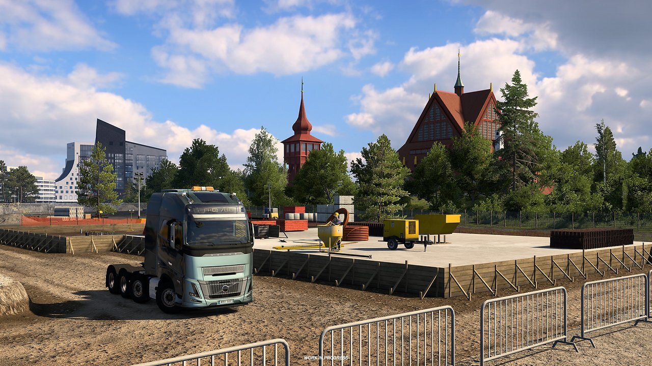 [29/09/2025] SCS Software setzte eine erst kürzlich in der Realität stattgefundene Maßnahme im kommenden DLC Nordic Horizons für den Euro Truck Simulator 2 um.