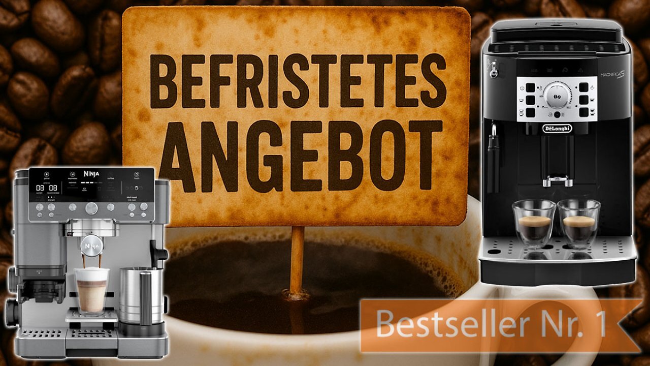 [22/09/2025] So günstig brüht Amazon nicht immer: De'Longhi Vollautomat und Ninja 3-in-1 befristet im Angebot