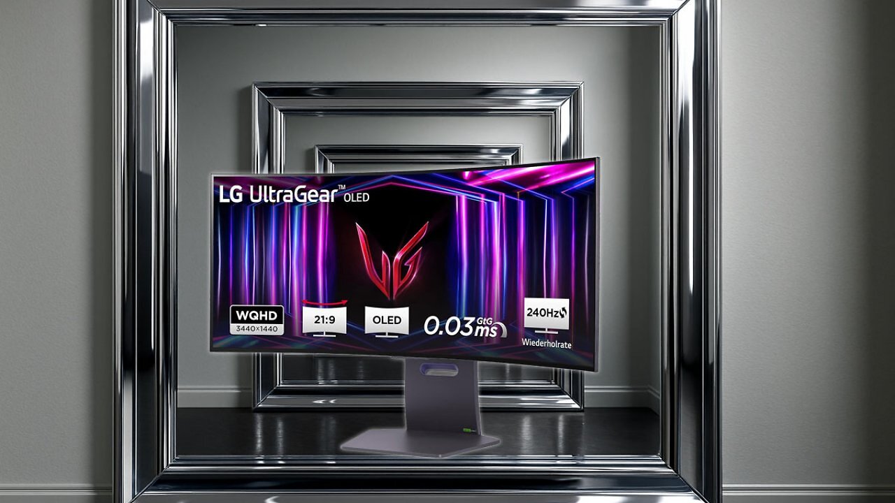 [02/09/2025] LG Ultragear 34GS95QE-B OLED-Gaming-Monitor zum Tiefstpreis