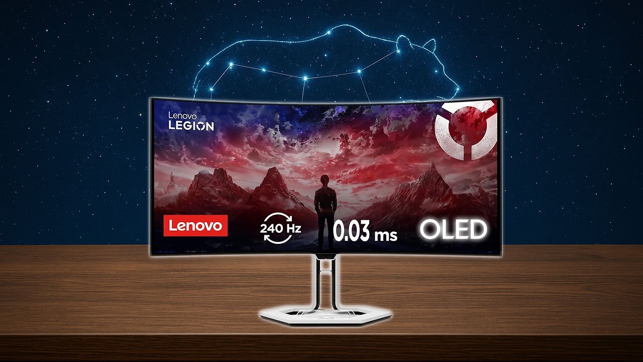 [12/09/2025] Lenovo Legion 34wd 10 OLED-Monitor zum historischen Bestpreis.