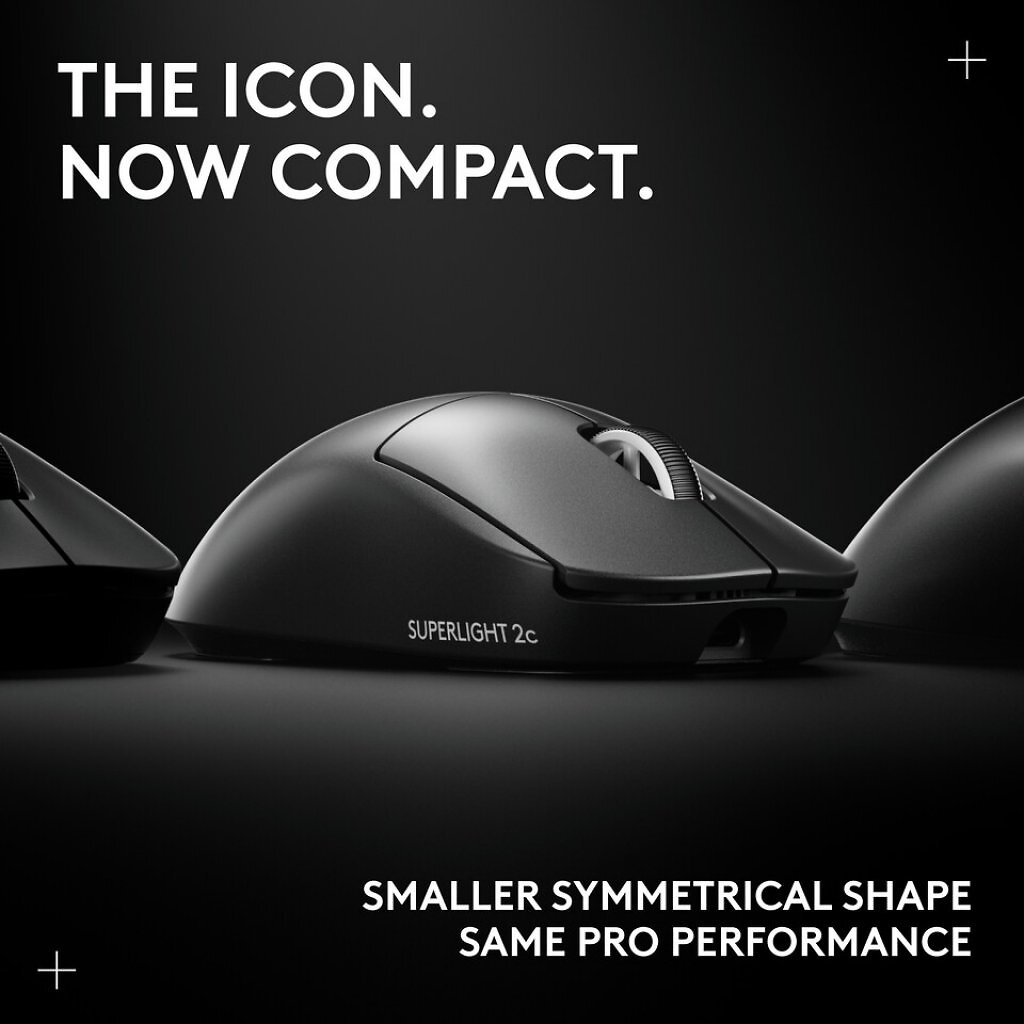 [03/09/2025] Logitech bringt kompakte Gaming-Maus Pro X Superlight 2c (1)