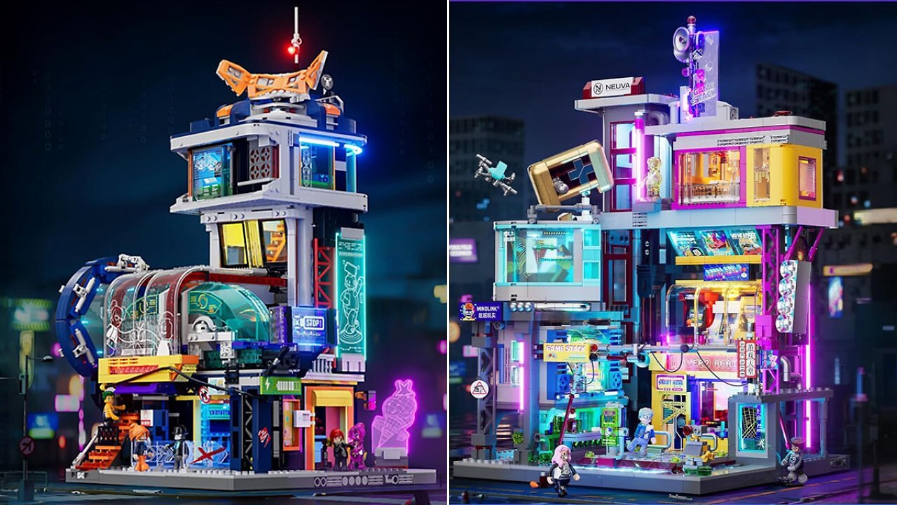 [21/09/2025] Neue Lumibricks Cyberpunk-Sets mit genialen Details verfügbar und bei Rabattaktion dabei