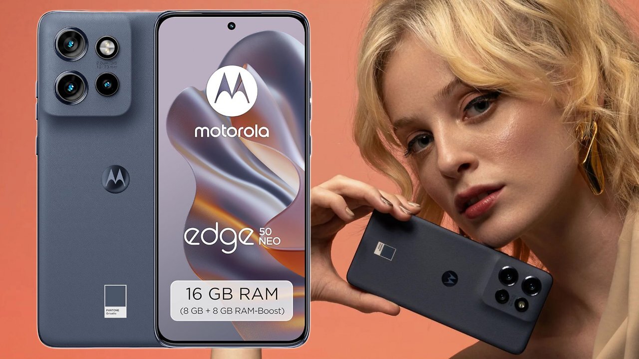 [02/09/2025] Motorola-Smartphone mit 40 % Rabatt: Amazon feuert Edge50 Neo mit 120-Hz-Display & 50-MP-Kamera raus