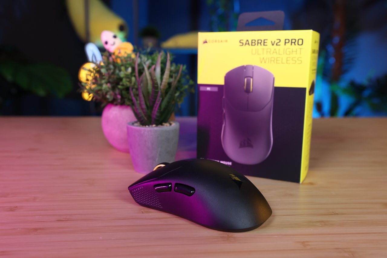 [17/09/2025] Corsair Sabre V2 Pro im Test: Eine der leichtesten und besten Gaming-Mäuse für E-Sportler