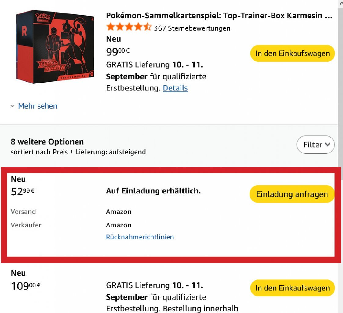 Teure Preise