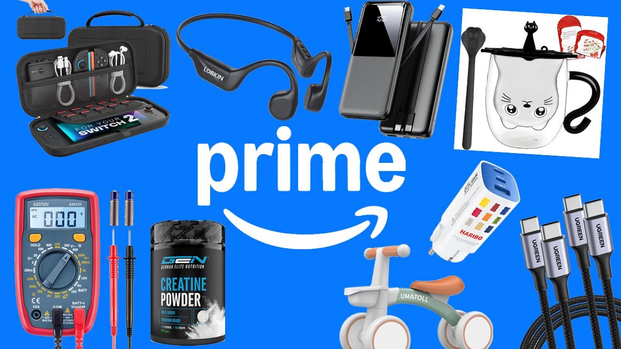 Diese 25 starken Amazon-Deals gelten jetzt nur für Prime-Mitglieder - Rabatte bis 87%