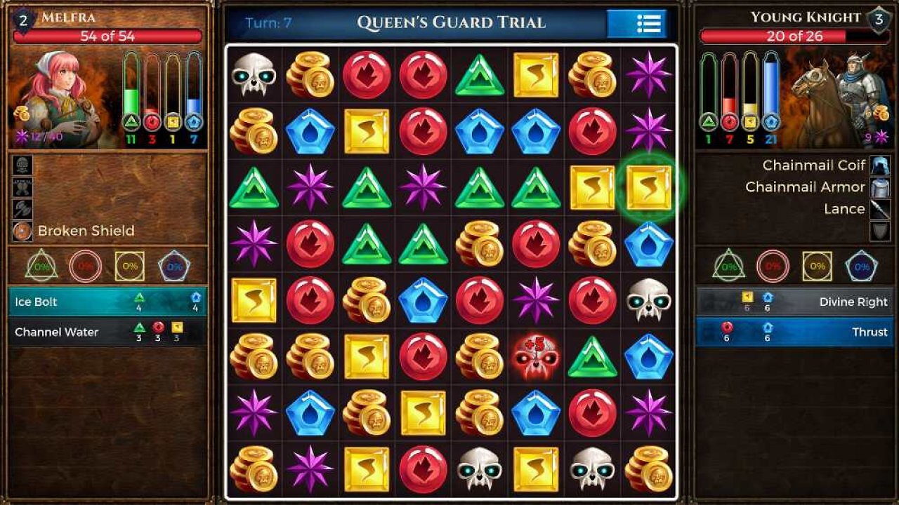 [21/09/2025] Puzzle Quest: Immortal Edition: Puzzle-Klassiker mit RPG-Elementen ab sofort auf Steam (2)