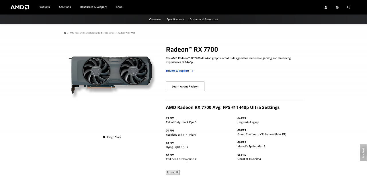 [18/09/2025] Radeon RX 7700