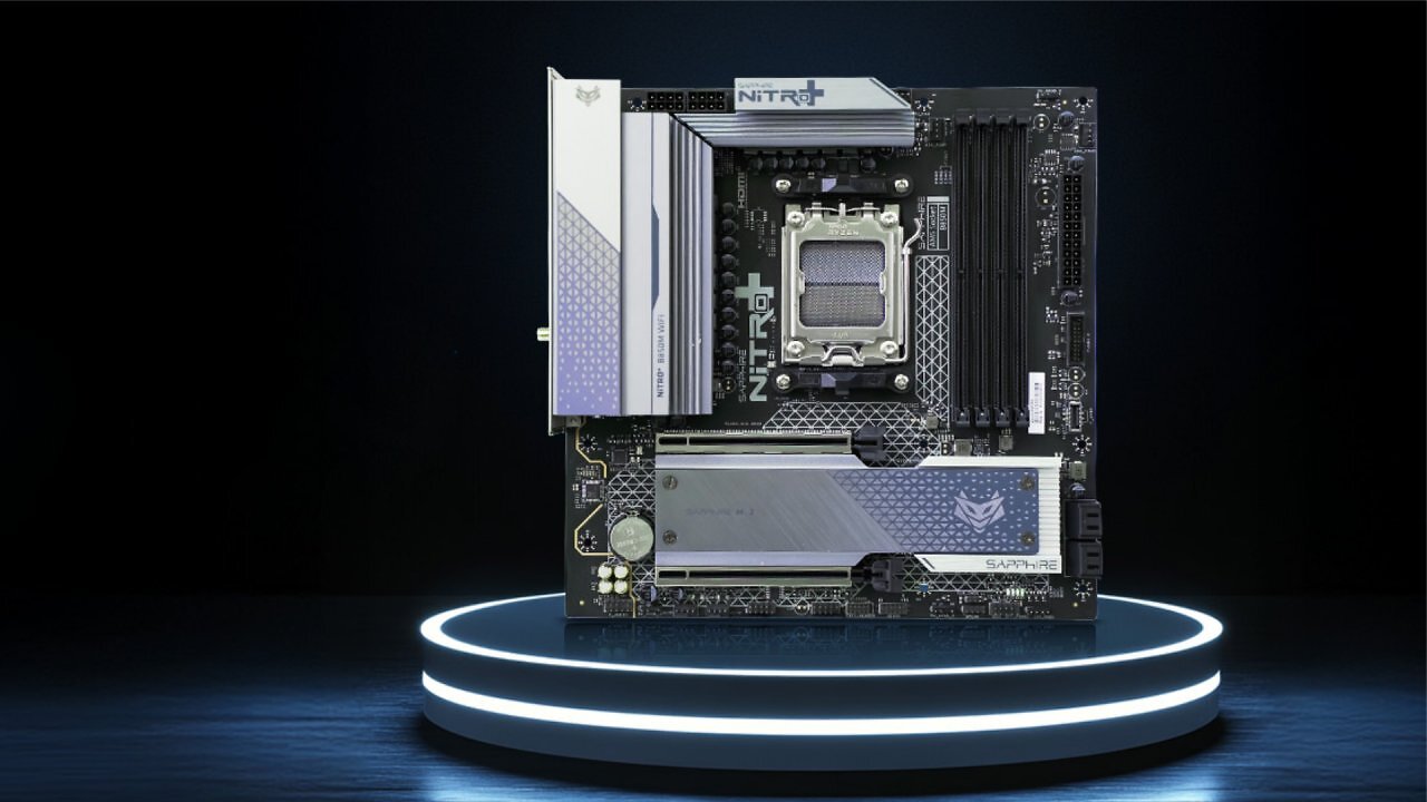[01/09/2025] Das Sapphire Nitro+ B850M WiFi unterzieht sich einem ersten Test eines PCGH-Lesers.
