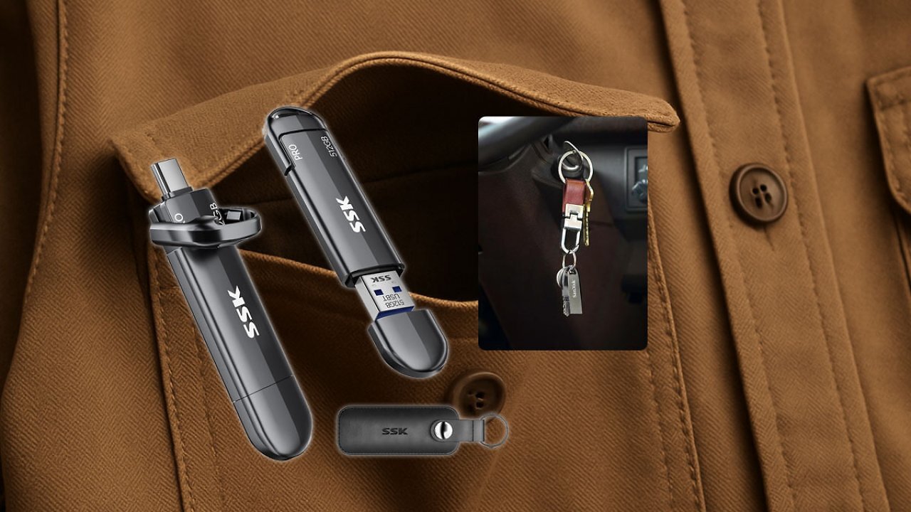 [17/09/2025] Sandisk Ultra Curve und SSK SD311 Pro USB-Sticks zu Bestpreisen