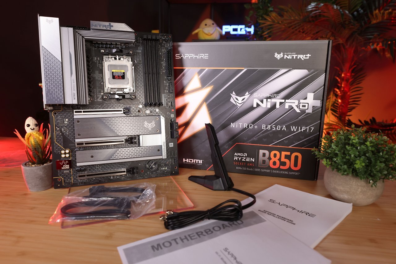 [11/09/2025] Sapphire Nitro+ B850A WIFI7 (12)