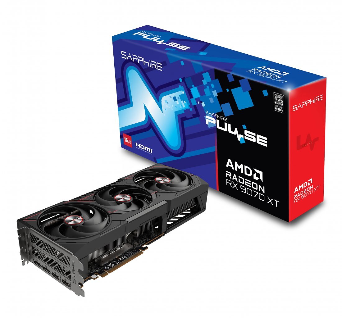 [25/09/2025] Die Sapphire Radeon RX 9070 XT Pulse hat einen Marktwert von rund 750 Euro und wird im Jubiläums-Gewinnspiel verlost. (Referenzbild)