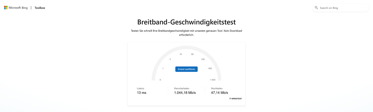 [17/09/2025] Speed Test