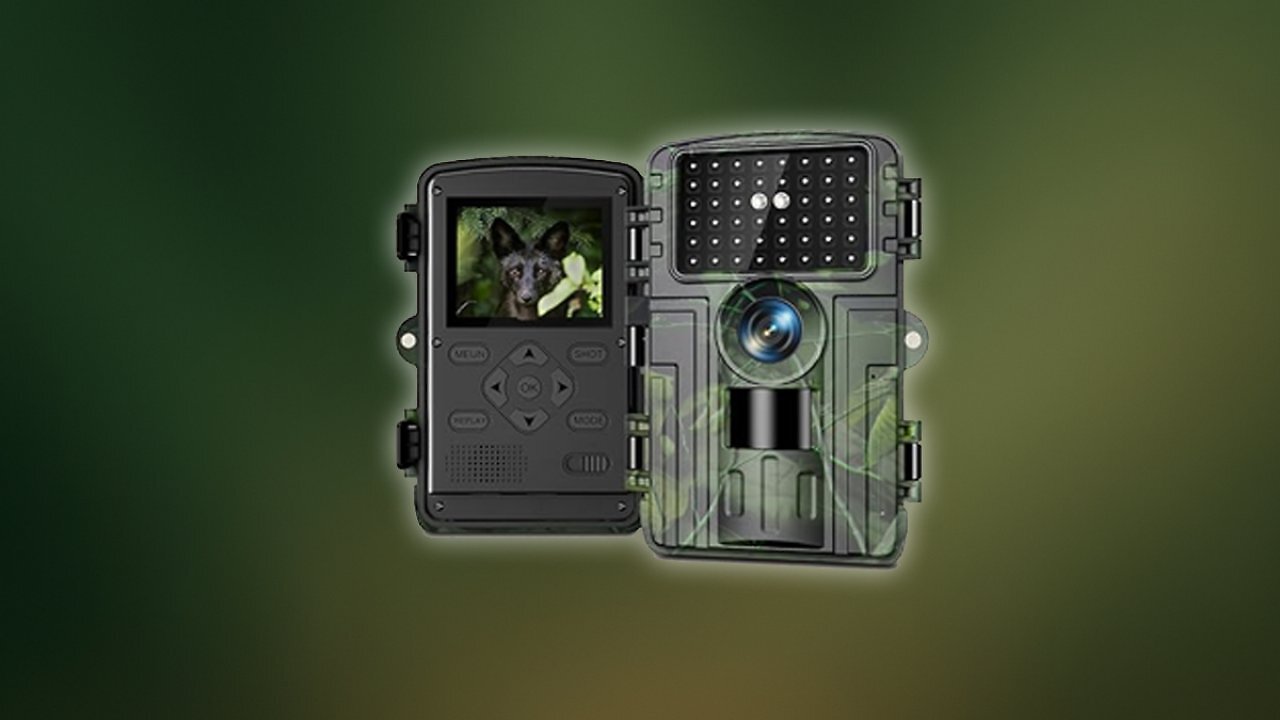[20/09/2025] Wildkamera, 4K Video Wildtierkamera, 60MP Full HD WLAN mit Handyübertragung APP, Bewegungssensor, Nachtsicht, 0,1s Auslösezeit, Infrarot Wildkamera mit 32G Speicherkarte & Kartenleser IP66 Wasserdicht Amazon Angebot