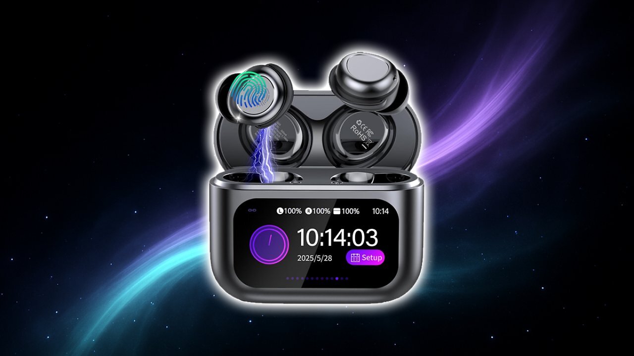 [17/09/2025] ZYHKON Bluetooth Kopfhörer, Bluetooth 5.4 Schlafkopfhörer In Ear mit Touchscreen, 48H Spielzeit Mini Kopfhörer mit HiFi Sound/5 EQ-Modi/ENC Noise Cancelling, Wireless Ohrhörer für Seitenschläfer Amazon Angebot