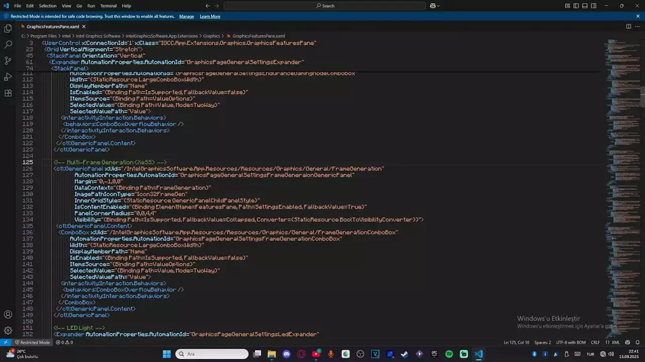[24/09/2025] Intel XeSS Multi Frame Generation