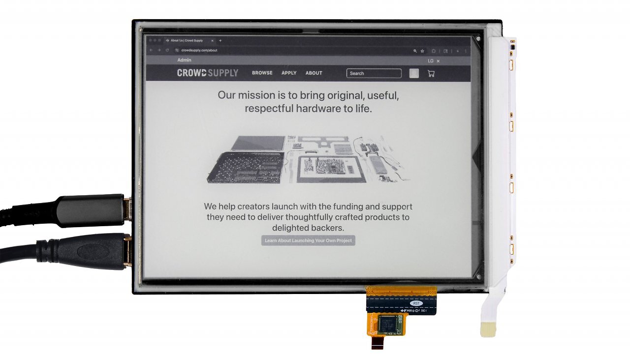 [11/09/2025] Modos erreicht mit seinem neuen E-Paper-Dev-Kit eine Bildwiederholrate von 75 Hz und damit flüssige Darstellung.&nbsp;