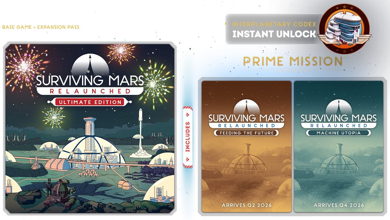 [16/10/2025] Surviving Mars: Relaunched (0)