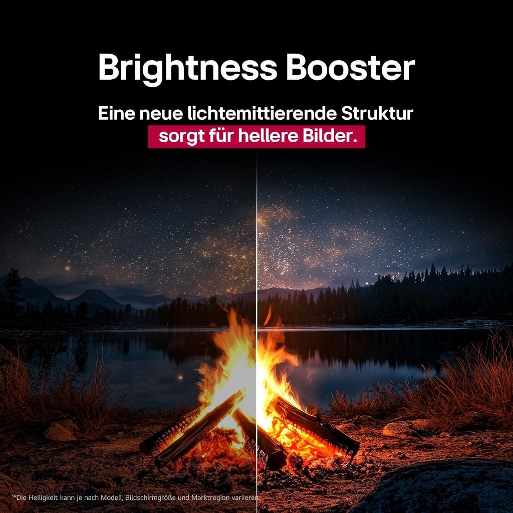 Dank OLED-evo-Panel mit Brightness Booster ist der LG C5 auch für hellere Räume geeignet.