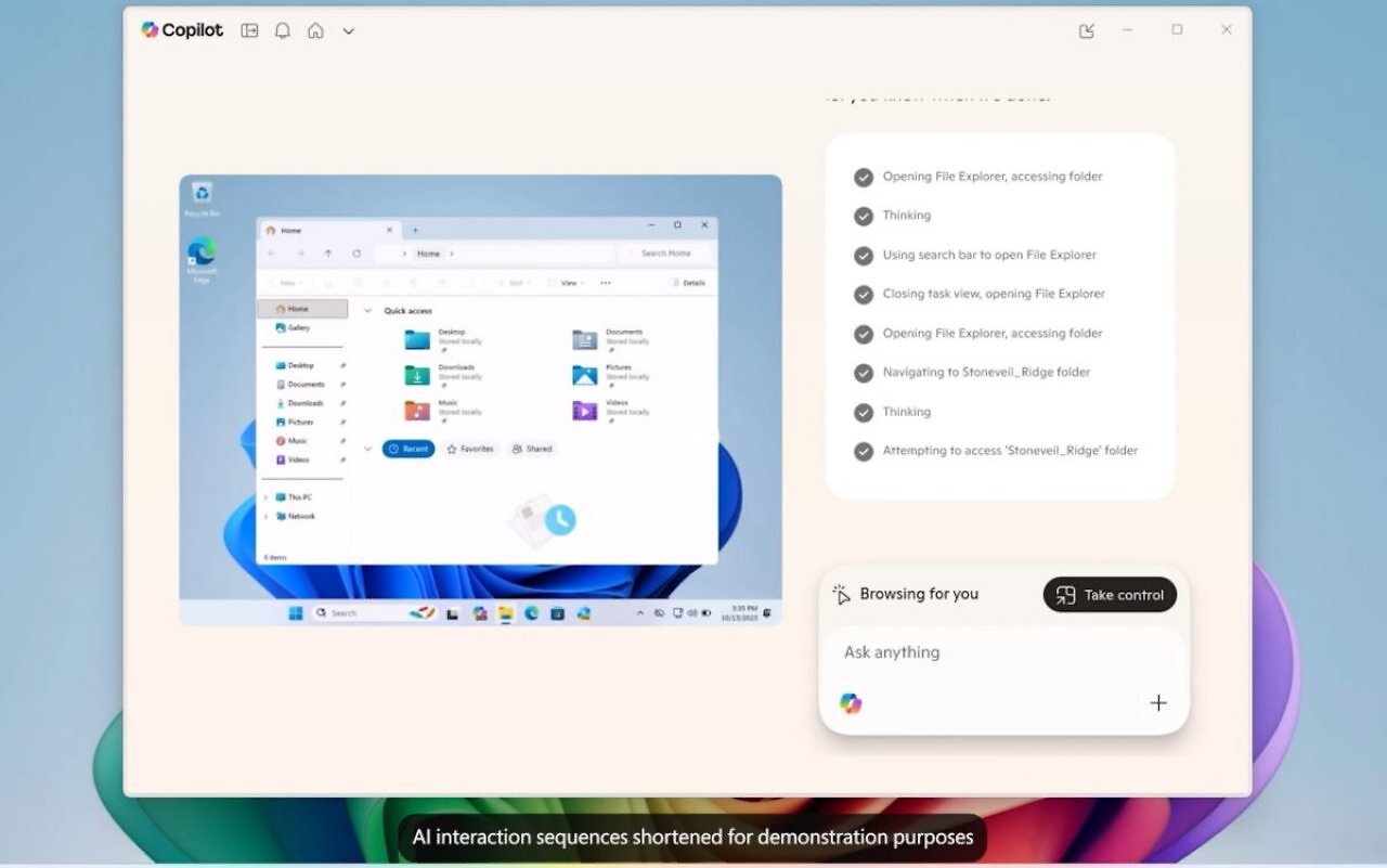 [17/10/2025] Windows 11: Mit Argentic OS geht Microsoft weiter in Richtung KI-gestütztes Betriebssystem (2)