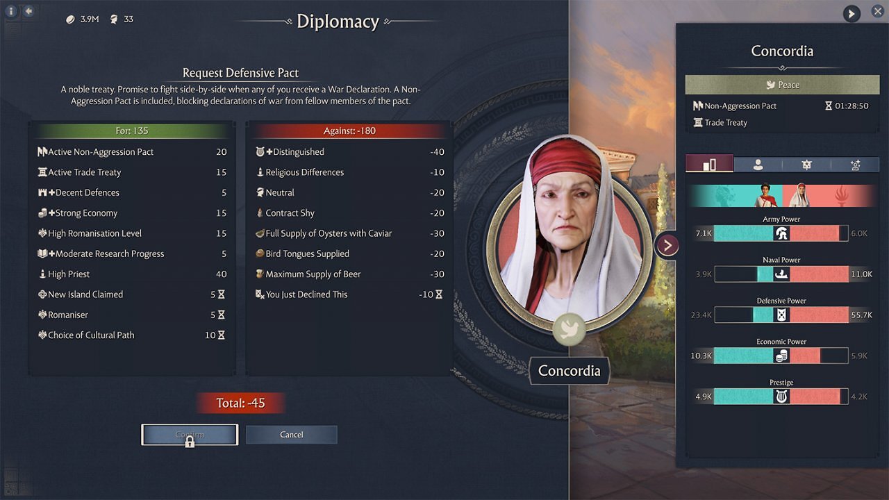 [08/10/2025] Machtspiele in Rom: So funktioniert die Diplomatie in Anno (4)