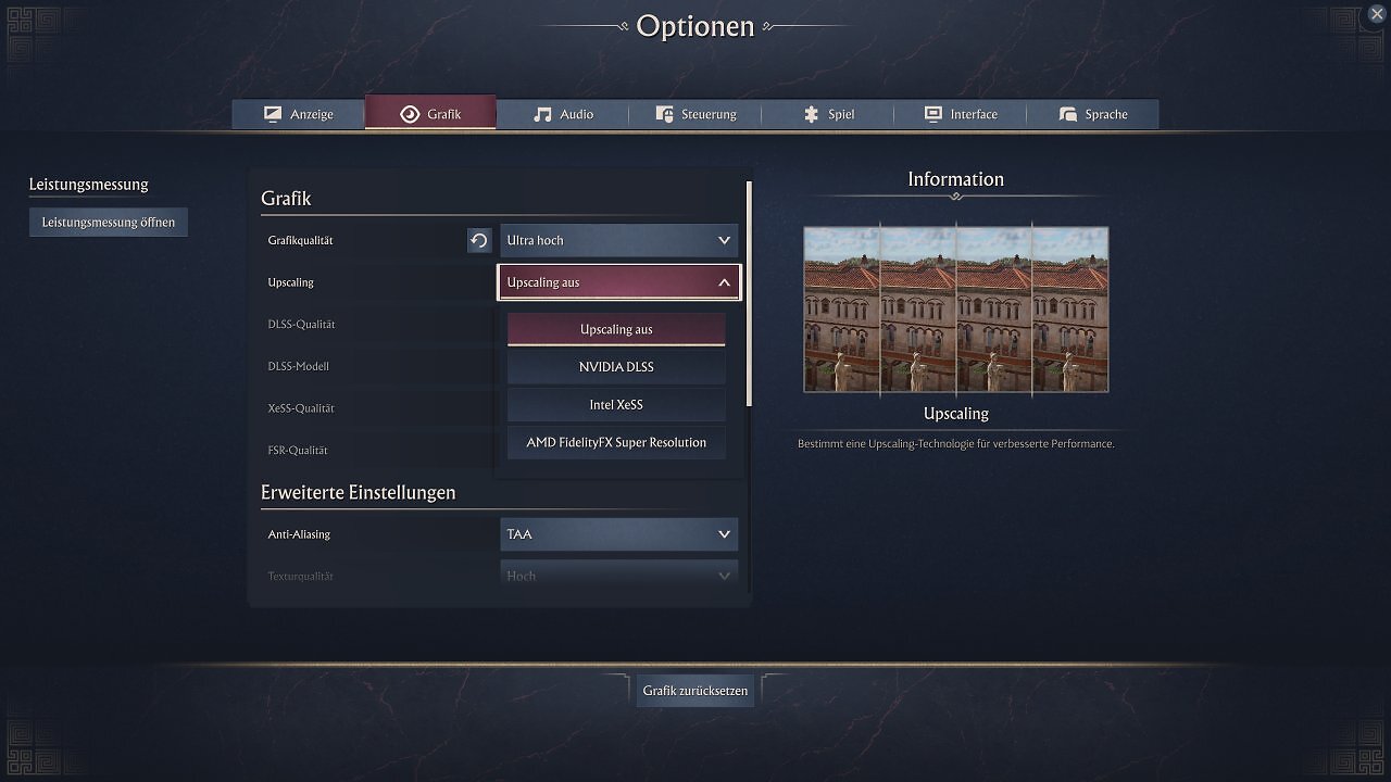 Anno 117 Grafikoptionen 4