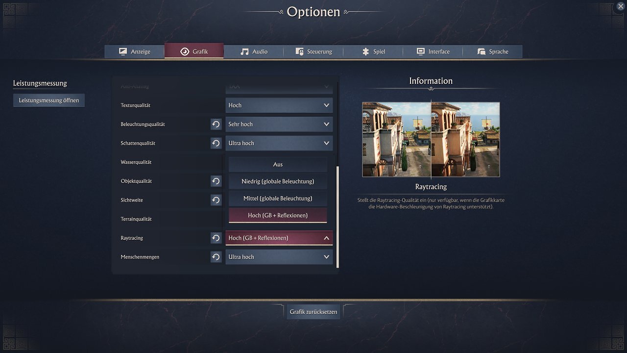 Anno 117 Grafikoptionen 6