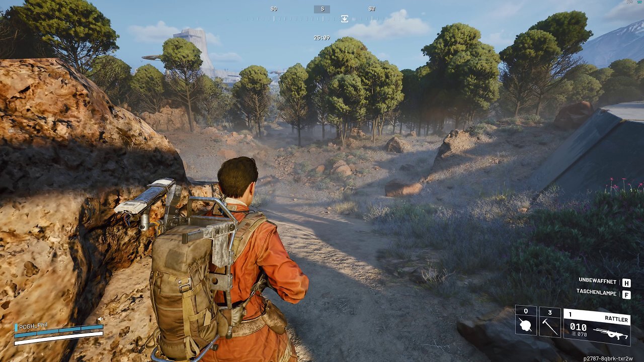 [24/10/2025] Arc Raiders (Preview, Hands-on): DLSS Quality zeigt Schmieren bei Rollbusch, wirkt gleichzeitig überschärft II