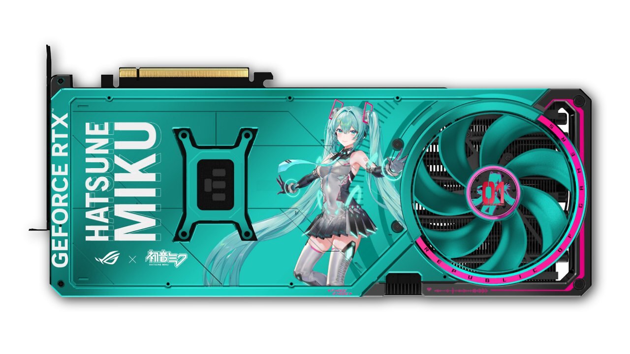 [02/10/2025] Hatsune Miku erhält ihre eigene Edition einer RTX 5080 - mit sattem Preisaufschlag.
