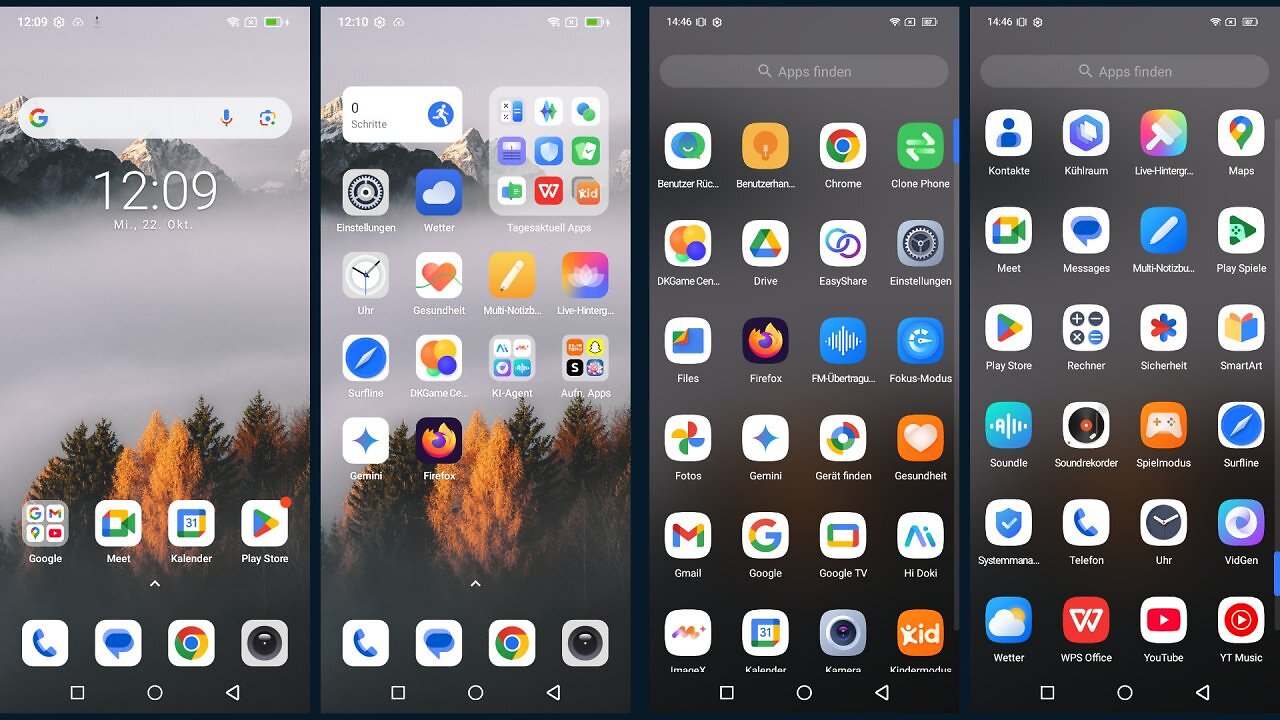 Screenshot des Blackview Shark 6