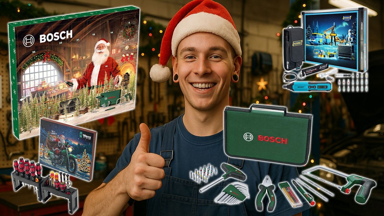 [17/10/2025] Mit Säge, Zange, Bits: Bosch Werkzeug Adventskalender nie billiger bei Amazon ausgeräumt (2)