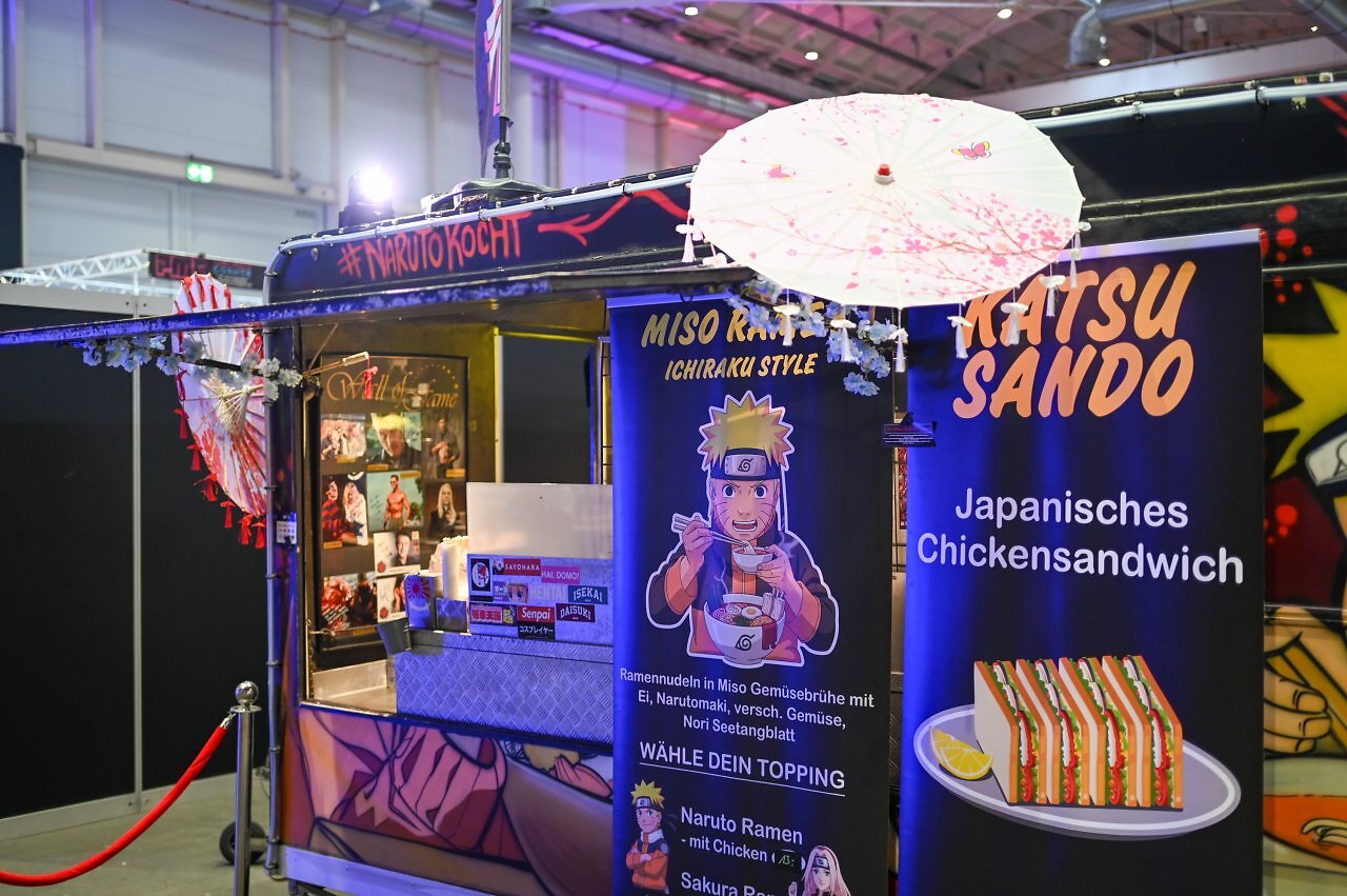 [13/10/2025] Bei dem Naruto-Foodtruck kann kaum ein Fan vorbei.